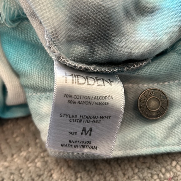 Hand Dyed HIDDEN Tie Dye Jean Jacket - Picture 7 of 7